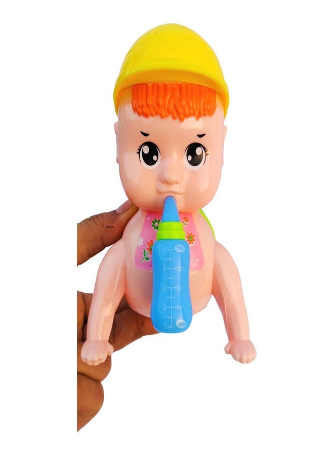 NIYANETAIL Crawling Baby Toy for Infants, Musical Baby Toy with Colorful Lights and Talking Features, Small Multicolor Baby/Infant Play Figure - Image 2